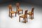 Modern Scandinavian Plywood Dining Chairs, 1970s 5