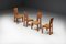 Modern Scandinavian Plywood Dining Chairs, 1970s 4