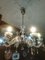 Vintage Chandelier in Glass, 1950s, Image 1