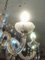 Vintage Chandelier in Glass, 1950s 12