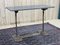 Early 20th Century Bistro Table with Marble Tray and Cast Iron & Oak Base, Image 3