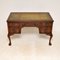 Chippendale Leather Top Desk, 1890s 1