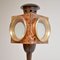 Vintage Italian Lacquered Parchment Lamp attributed to Aldo Tura, 1970s 7
