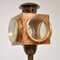 Lámpara italiana vintage de pergamino lacado atribuida a Aldo Tura, años 70, Imagen 6