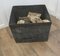 Industrial Look Iron Banded Log Box, 1890s, Image 5