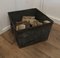 Industrial Look Iron Banded Log Box, 1890s 4
