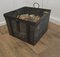 Industrial Look Iron Banded Log Box, 1890s, Image 3