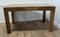 Vintage Fruitwood Kitchen Dining Table, 1960s 1
