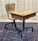 School Desk in the style of Monobloc by Jean Prouvé for Morice, 1930s 1