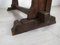 Vintage Rustic Oak Bench, Image 17