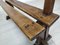 Vintage Rustic Oak Bench, Image 8