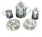 Silver Set by Massimo Vignelli, 1980s, Set of 5 1