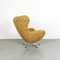 Vintage Swivel Chair in Fabric and Steel, Image 3