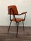 Italienischer Vintage Stuhl aus Metall & Skai, 1950er 12