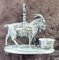 Silver Plated Novelty Goat Cruet, 1871, Set of 3 17