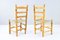 Mediterrane Vintage Stühle aus Holz & Seil, 1920er, 2er Set 6