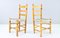 Mediterrane Vintage Stühle aus Holz & Seil, 1920er, 2er Set 3