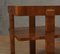 Tavolino Mid-Century quadrato in legno di noce, anni '60, Immagine 5