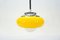 Lámpara colgante vintage en amarillo Guzzini, Imagen 3