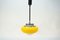 Vintage Hanging Lamp in Yellow Guzzini, Image 1