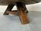 Tavolino da caffè Wabi-Sabi vintage rustico in legno di quercia, anni '30, Immagine 13