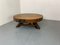 Mesa de centro Wabi-Sabi vintage rústica de madera de roble, años 30, Imagen 8