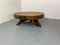 Mesa de centro Wabi-Sabi vintage rústica de madera de roble, años 30, Imagen 1