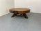 Vintage Rustic Oak Wood Wabi-Sabi Coffee Table, 1930s 1