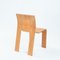 Dutch Bent Plywood Strip Set Dining Room Table Chairs by Gijs Bakker for Castelijn, 1970s, Set of 6 31