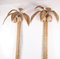 Large Rattan Palm Tree Sconces, 1980s, Set of 2 6