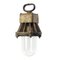 Vintage Industrial Cast Iron Clear Glass Pendant Lamp, Image 1