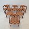 Italian Wooden Armchairs, 1960s, Set of 6, Image 4