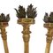 18th -Century Golden Holders on Red Procession Sticks 3
