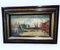 F Knot, Dutch Canal Scene, Oil Painting, Framed 1