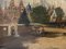 F Knot, Dutch Canal Scene, Oil Painting, Framed 9