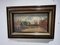 F Knot, Dutch Canal Scene, Oil Painting, Framed 14