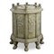 Indian Offering Cabinet in Wood and Brass 1