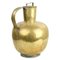 Goldene Vintage Vase aus Messing 2