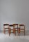 People's Chairs by Børge Mogensen, 1940s, Set of 4, Image 5