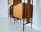 Modernes italienisches Mid-Century Wandregal aus Holz, 1960er 11