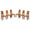 Scandinavian Modern Plywood Dining Chair by Alvar Aalto, 1970s 1