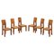 Scandinavian Modern Plywood Dining Chair by Alvar Aalto, 1970s, Image 1