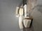 Set of Bouclette & Light Wood Easy Chairs, Image 3