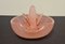 Cendrier en Verre Opalescent Rose par Archimede Seguso pour Seguso 3