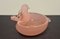 Pink Opalescent Glass Ashtray by Archimede Seguso for Seguso 4