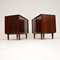 Vintage Danish Side Cabinets attributed to Poul Cadovius, 1960s, Set of 2 5