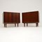 Vintage Danish Side Cabinets attributed to Poul Cadovius, 1960s, Set of 2 1