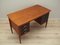 Danish Teak Desk, 1970s 8