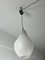 Opaline Glass Pendant Light, Italy, 1960s 1