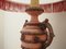 Lámpara de mesa danesa de cerámica, años 70, Imagen 10